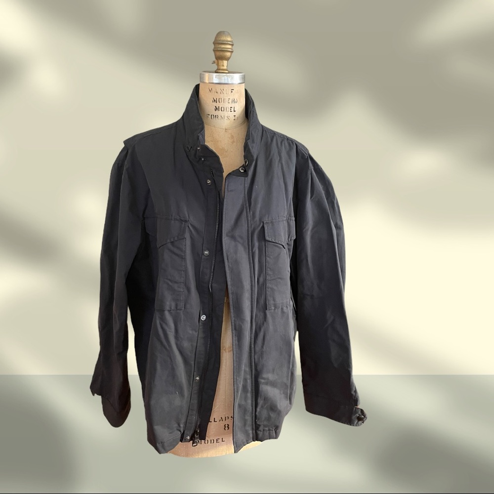 Banana Republic Men's Black Motion Tech Field Jacket